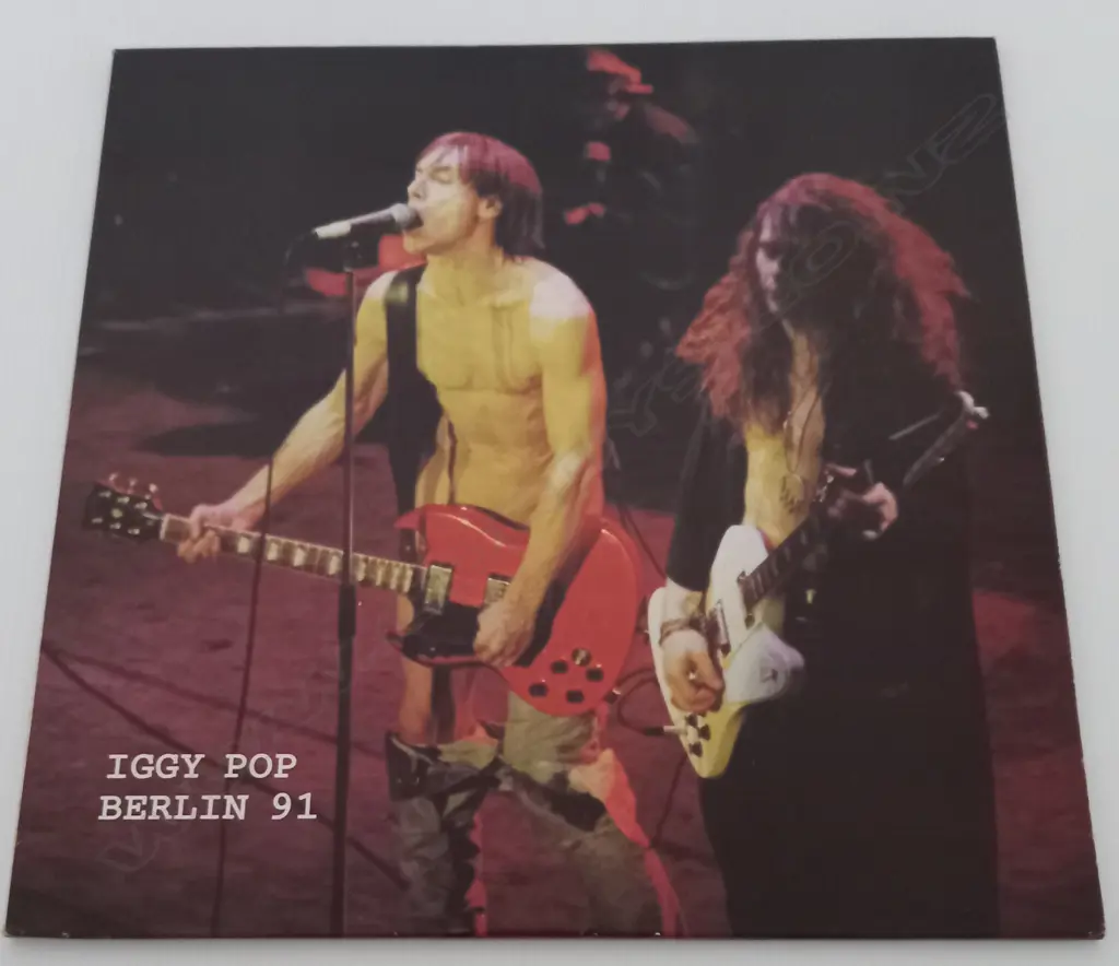 Iggy Pop, Berlin 91, (Double Album) Image 1++